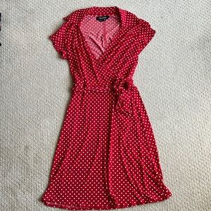Vintage Red & White Polkadot Dress